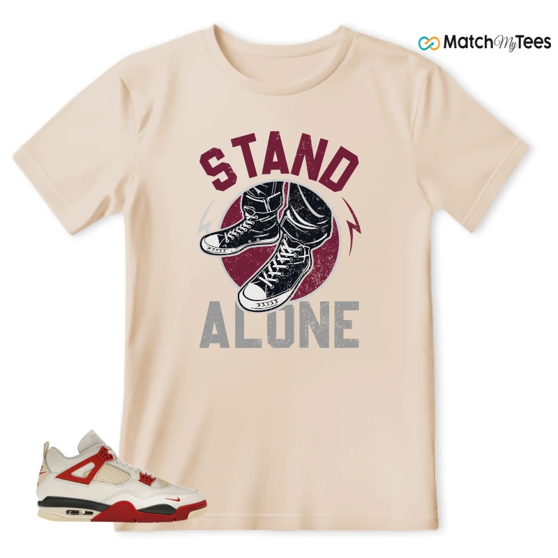 NIKE AIR JORDAN 4 BRICK AFTER BRICK SNEAKER Matching Tees t-shirt