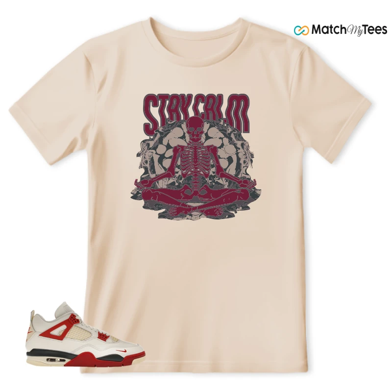 NIKE AIR JORDAN 4 BRICK AFTER BRICK SNEAKER Matching Tees t-shirt