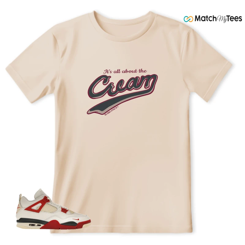NIKE AIR JORDAN 4 BRICK AFTER BRICK SNEAKER Matching Tees t-shirt