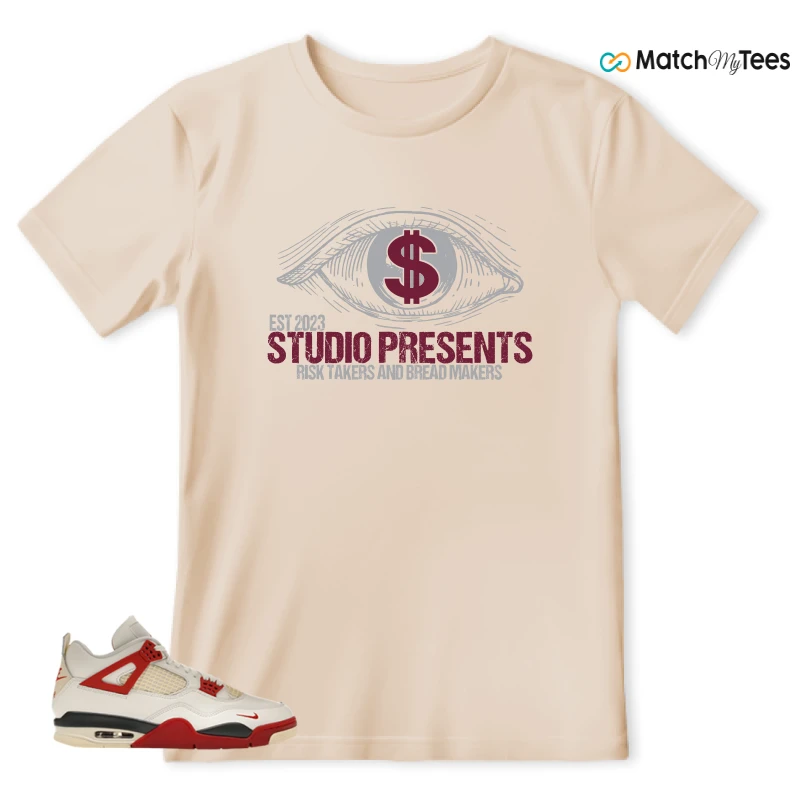 NIKE AIR JORDAN 4 BRICK AFTER BRICK SNEAKER Matching Tees t-shirt