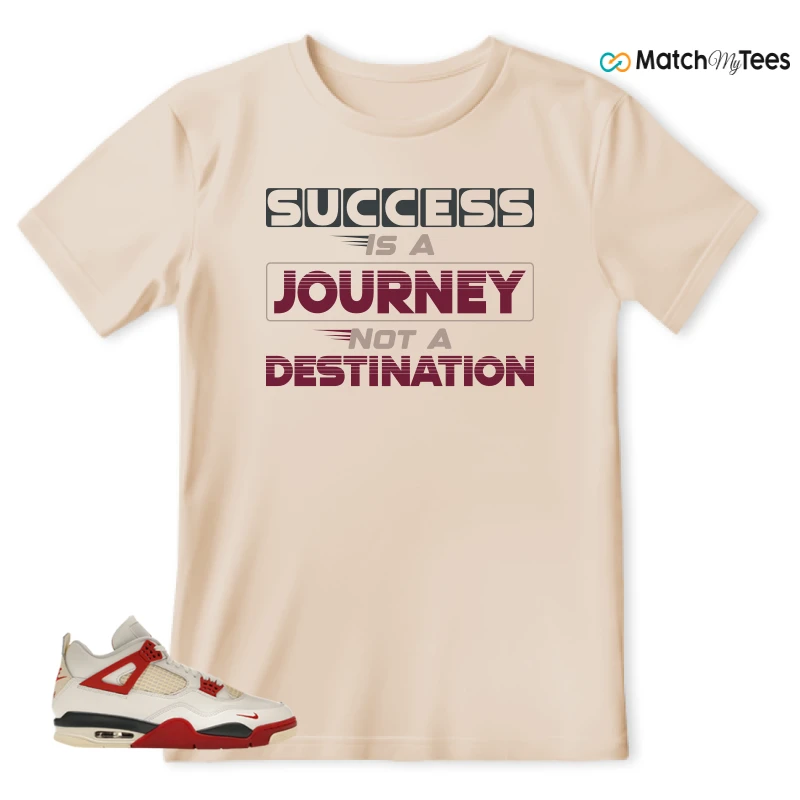 NIKE AIR JORDAN 4 BRICK AFTER BRICK SNEAKER Matching Tees t-shirt