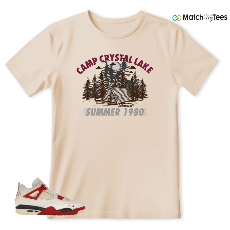 NIKE AIR JORDAN 4 BRICK AFTER BRICK SNEAKER Matching Tees t-shirt