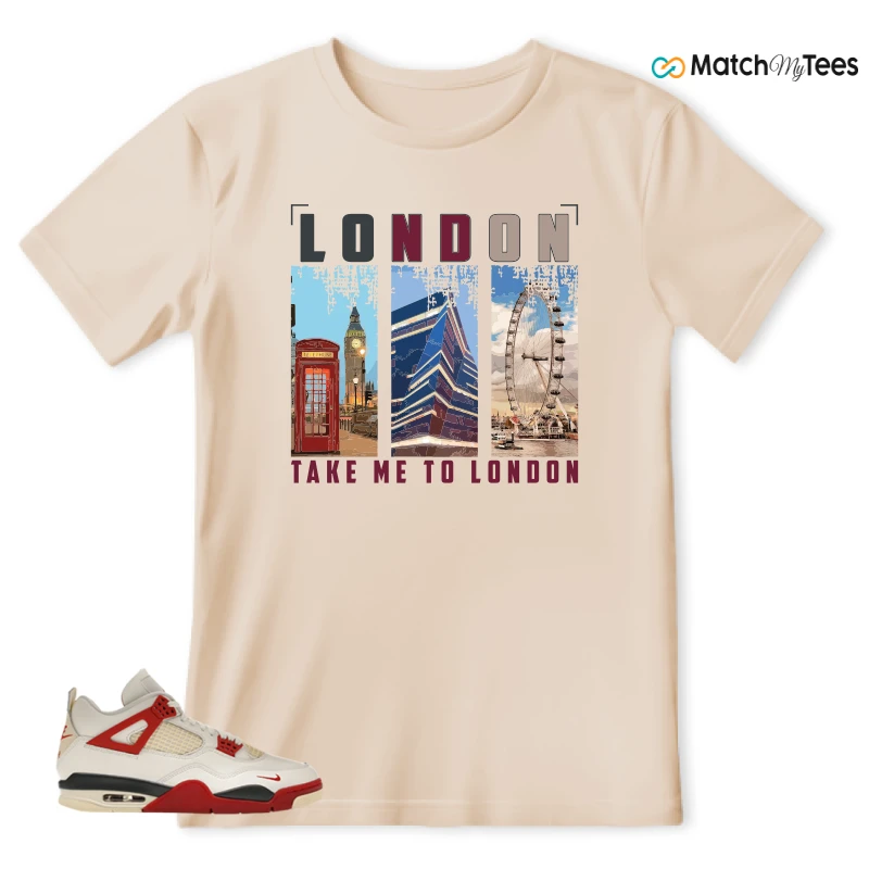 NIKE AIR JORDAN 4 BRICK AFTER BRICK SNEAKER Matching Tees t-shirt