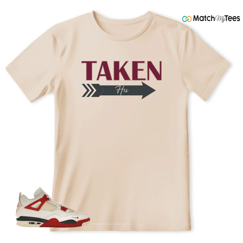 NIKE AIR JORDAN 4 BRICK AFTER BRICK SNEAKER Matching Tees t-shirt