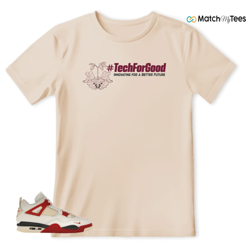 NIKE AIR JORDAN 4 BRICK AFTER BRICK SNEAKER Matching Tees t-shirt