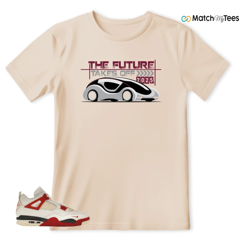 NIKE AIR JORDAN 4 BRICK AFTER BRICK SNEAKER Matching Tees t-shirt