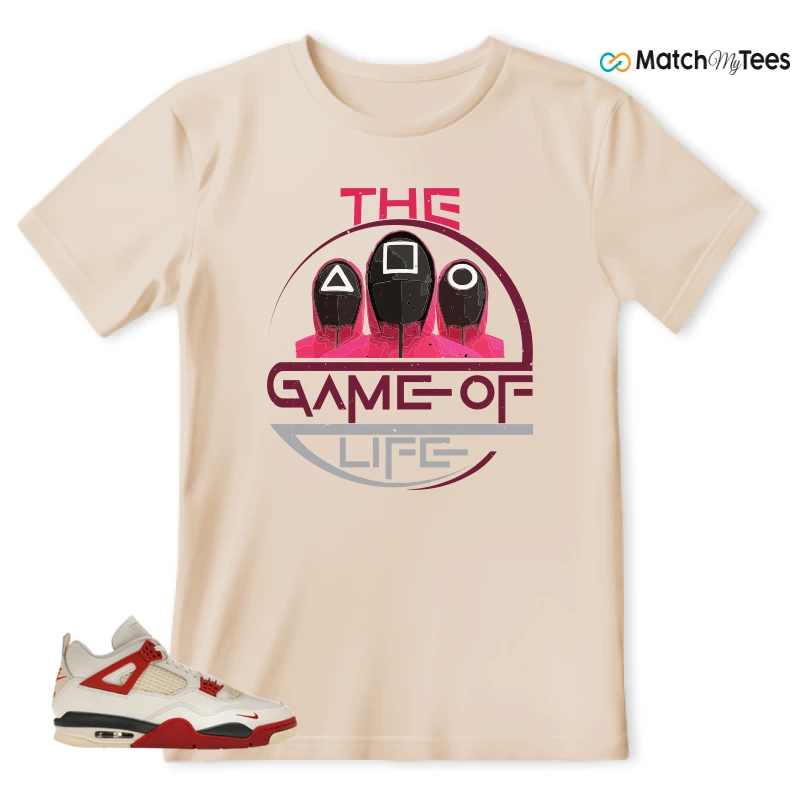 NIKE AIR JORDAN 4 BRICK AFTER BRICK SNEAKER Matching Tees t-shirt