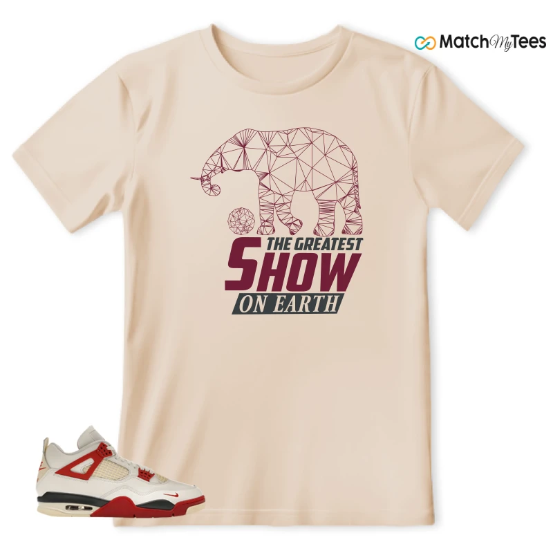 NIKE AIR JORDAN 4 BRICK AFTER BRICK SNEAKER Matching Tees t-shirt