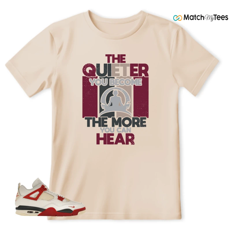 NIKE AIR JORDAN 4 BRICK AFTER BRICK SNEAKER Matching Tees t-shirt