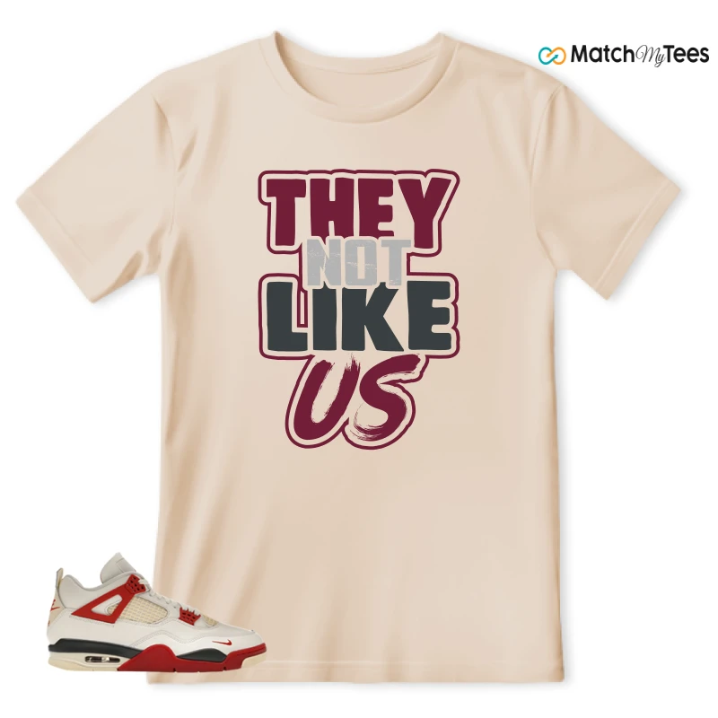 NIKE AIR JORDAN 4 BRICK AFTER BRICK SNEAKER Matching Tees t-shirt