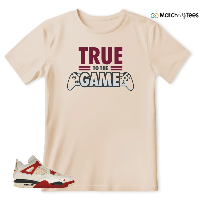 NIKE AIR JORDAN 4 BRICK AFTER BRICK SNEAKER Matching Tees t-shirt