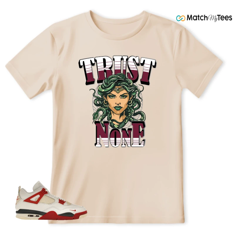 NIKE AIR JORDAN 4 BRICK AFTER BRICK SNEAKER Matching Tees t-shirt