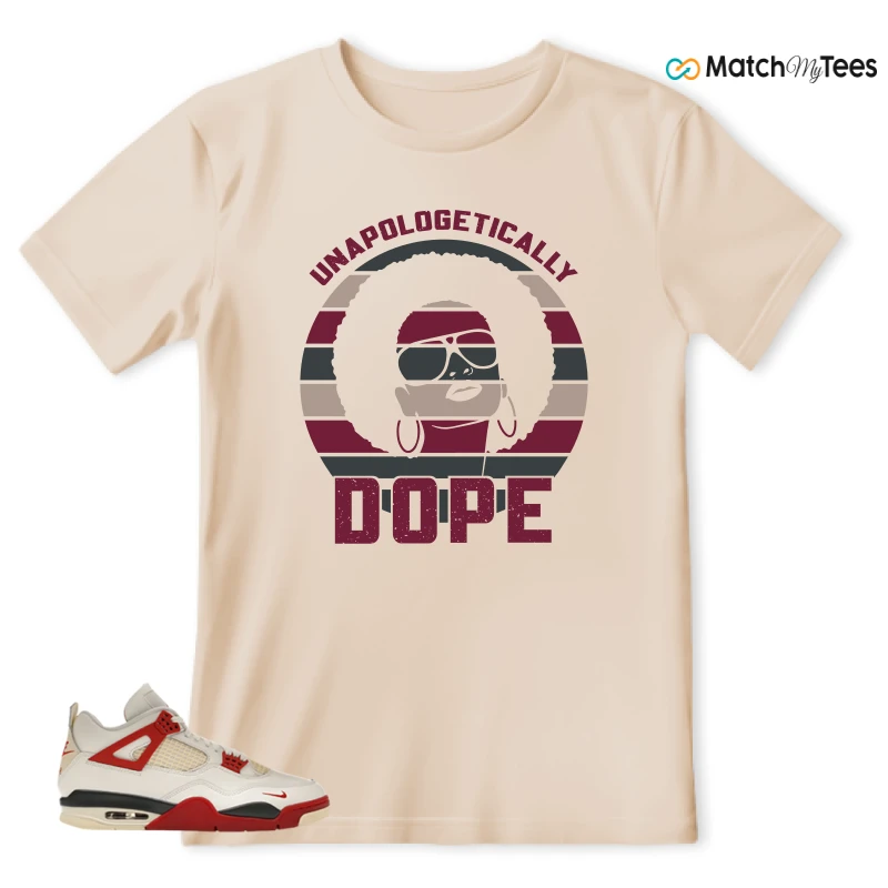 NIKE AIR JORDAN 4 BRICK AFTER BRICK SNEAKER Matching Tees t-shirt