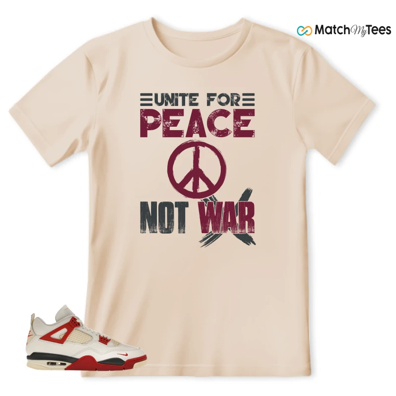 NIKE AIR JORDAN 4 BRICK AFTER BRICK SNEAKER Matching Tees t-shirt