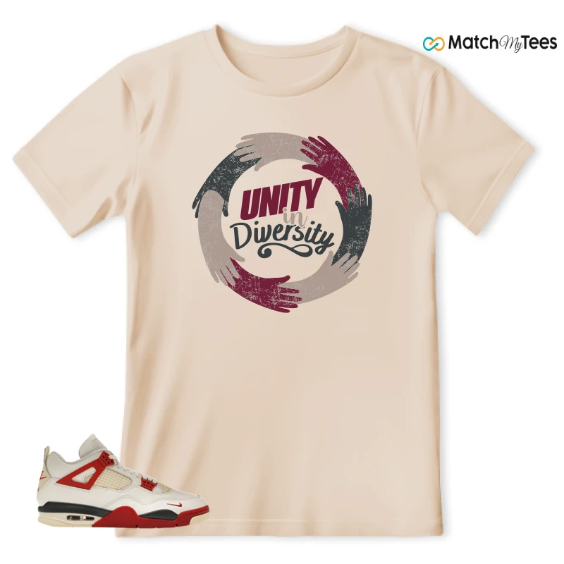 NIKE AIR JORDAN 4 BRICK AFTER BRICK SNEAKER Matching Tees t-shirt