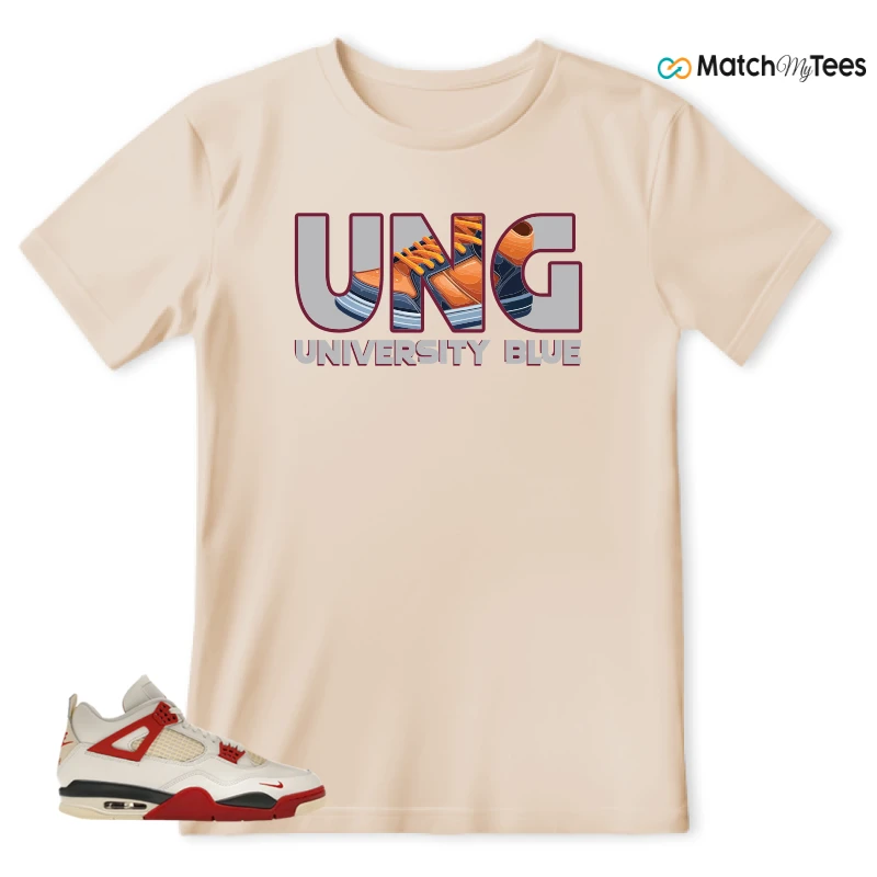 NIKE AIR JORDAN 4 BRICK AFTER BRICK SNEAKER Matching Tees t-shirt