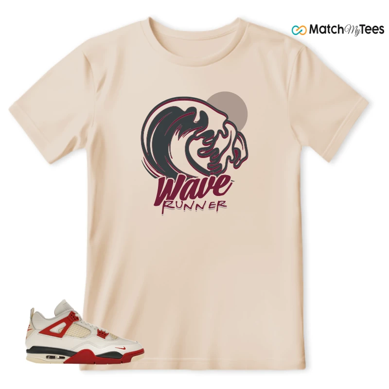 NIKE AIR JORDAN 4 BRICK AFTER BRICK SNEAKER Matching Tees t-shirt