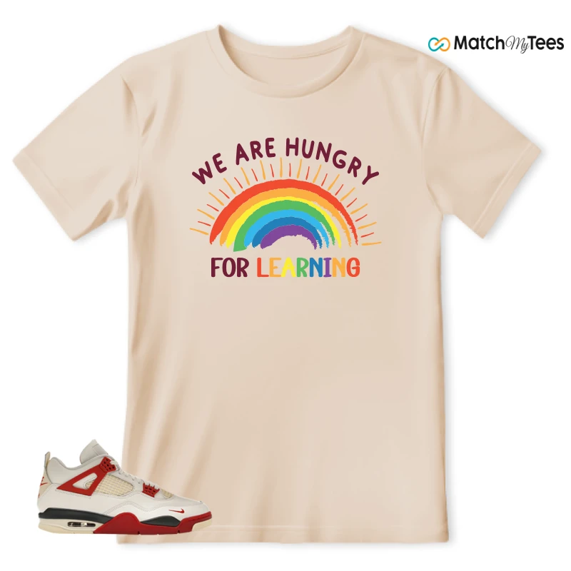 NIKE AIR JORDAN 4 BRICK AFTER BRICK SNEAKER Matching Tees t-shirt