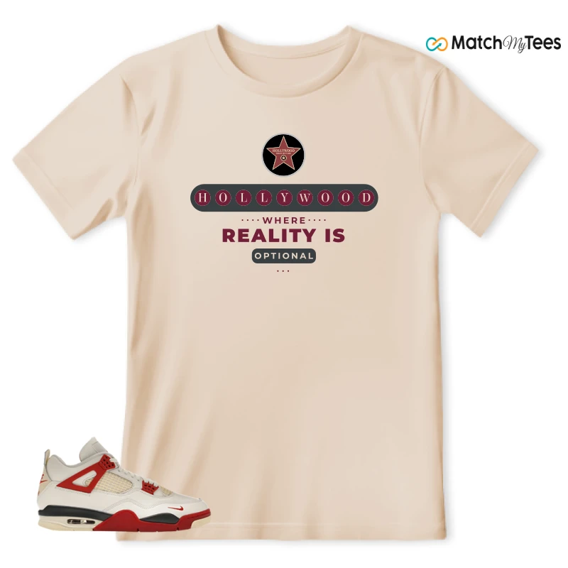 NIKE AIR JORDAN 4 BRICK AFTER BRICK SNEAKER Matching Tees t-shirt