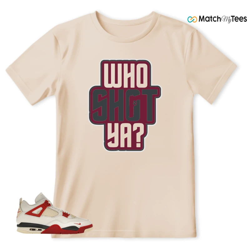 NIKE AIR JORDAN 4 BRICK AFTER BRICK SNEAKER Matching Tees t-shirt