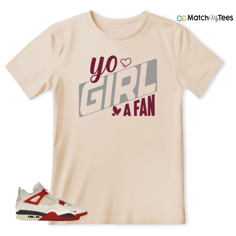 NIKE AIR JORDAN 4 BRICK AFTER BRICK SNEAKER Matching Tees t-shirt