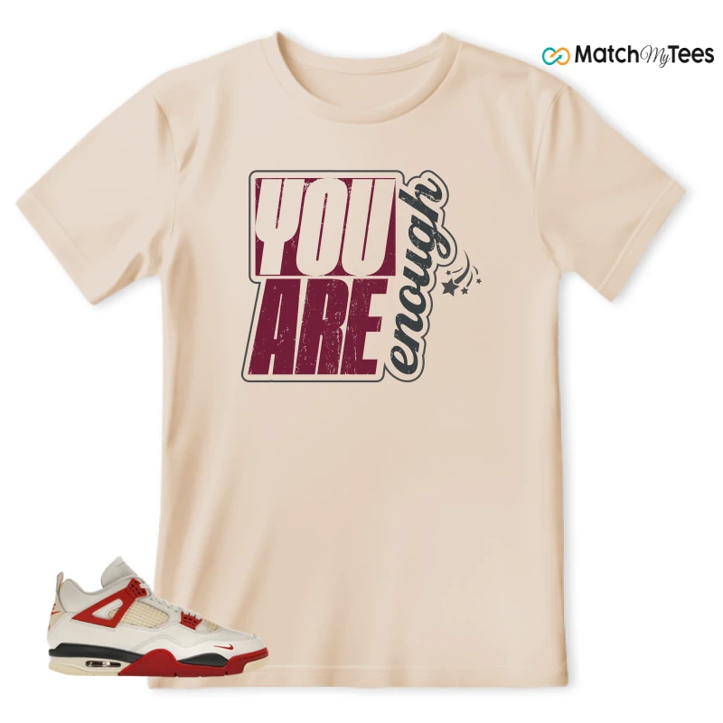 NIKE AIR JORDAN 4 BRICK AFTER BRICK SNEAKER Matching Tees t-shirt