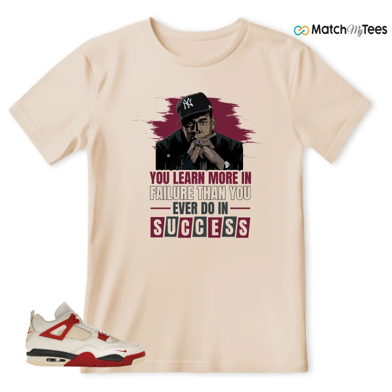 NIKE AIR JORDAN 4 BRICK AFTER BRICK SNEAKER Matching Tees t-shirt