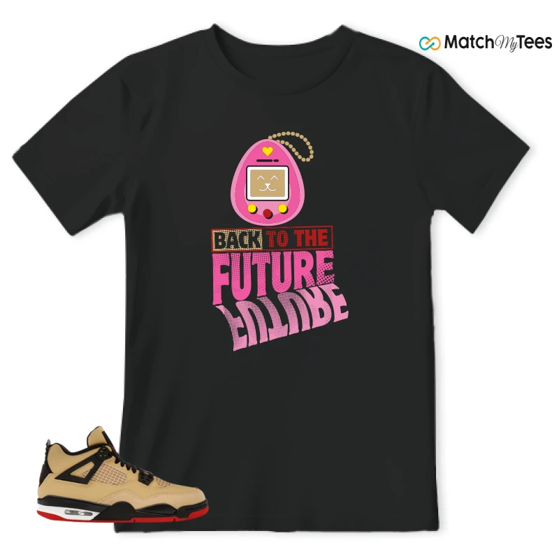NIKE AIR JORDAN 4 RETRO GS PIZZA SNEAKER Matching Tees t-shirt