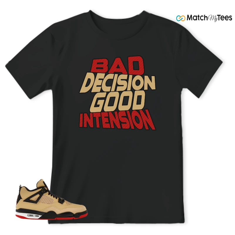 NIKE AIR JORDAN 4 RETRO GS PIZZA SNEAKER Matching Tees t-shirt