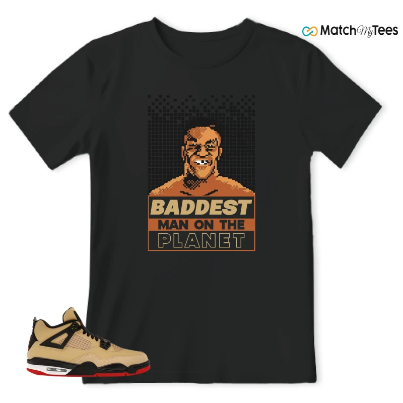 NIKE AIR JORDAN 4 RETRO GS PIZZA SNEAKER Matching Tees t-shirt
