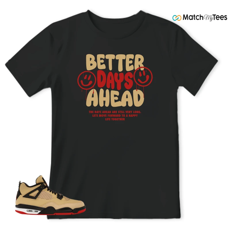 NIKE AIR JORDAN 4 RETRO GS PIZZA SNEAKER Matching Tees t-shirt