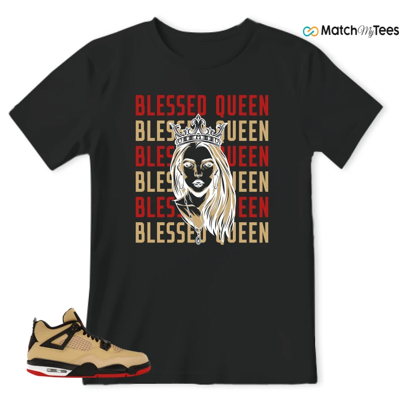 NIKE AIR JORDAN 4 RETRO GS PIZZA SNEAKER Matching Tees t-shirt