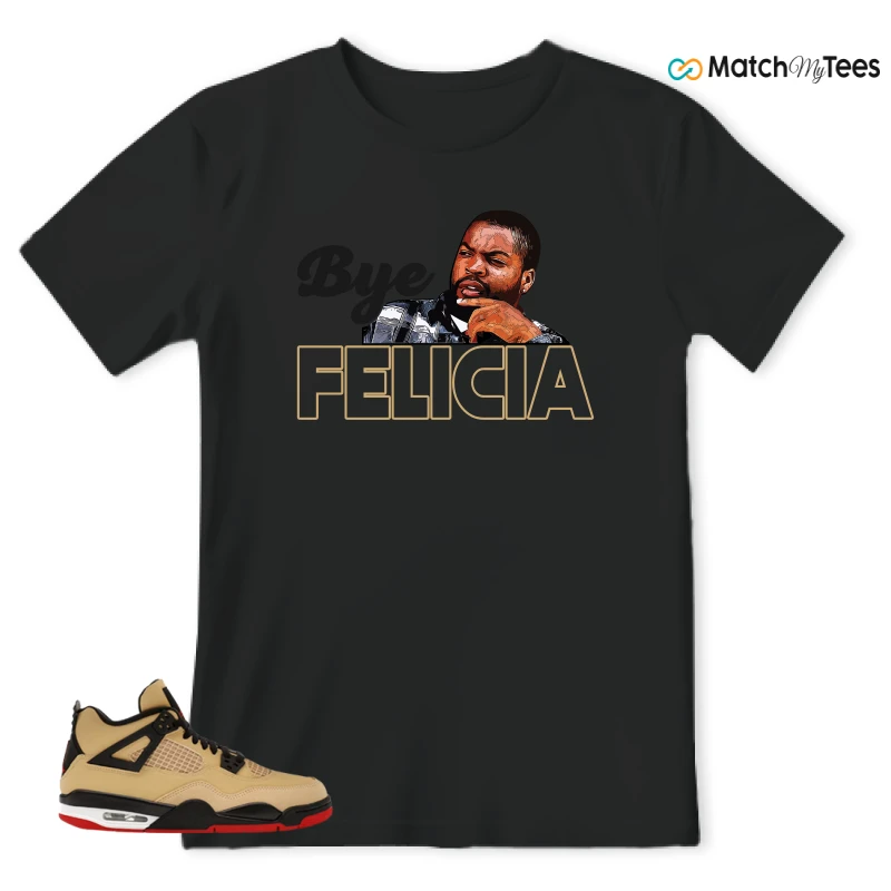 NIKE AIR JORDAN 4 RETRO GS PIZZA SNEAKER Matching Tees t-shirt