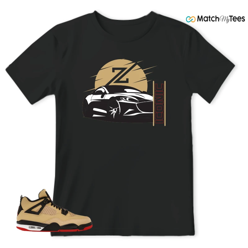 NIKE AIR JORDAN 4 RETRO GS PIZZA SNEAKER Matching Tees t-shirt