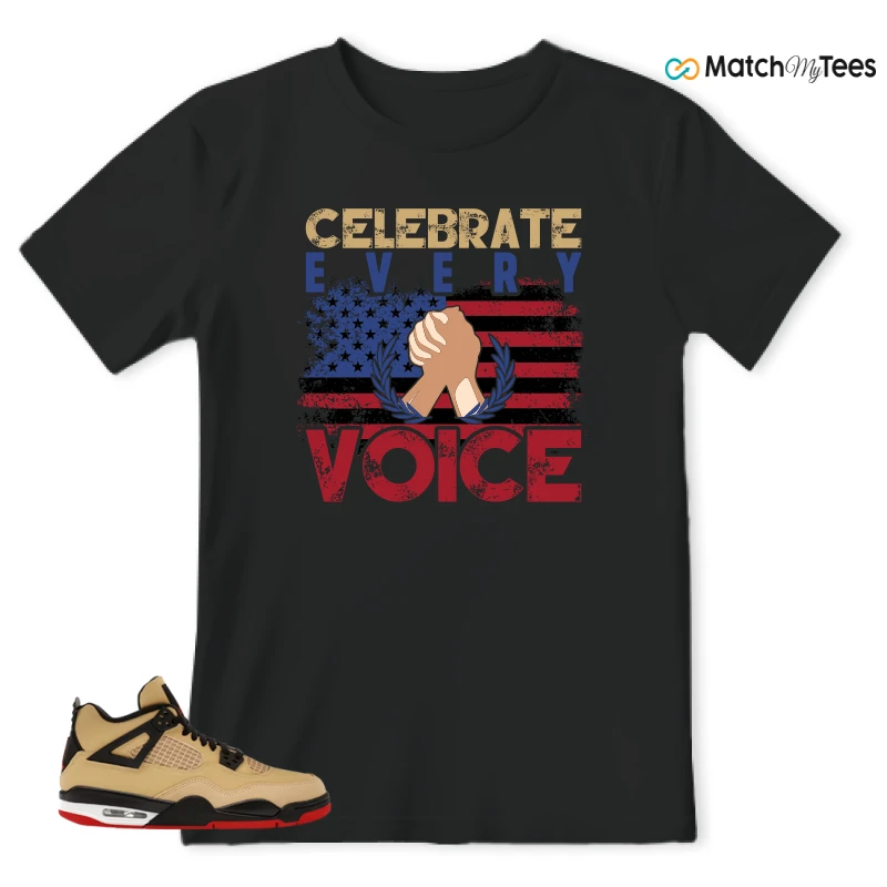 NIKE AIR JORDAN 4 RETRO GS PIZZA SNEAKER Matching Tees t-shirt