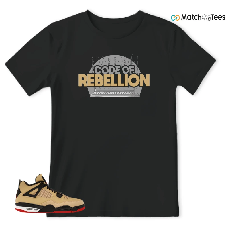 NIKE AIR JORDAN 4 RETRO GS PIZZA SNEAKER Matching Tees t-shirt