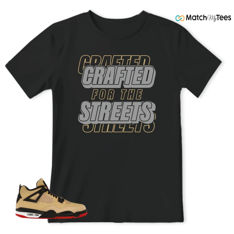 NIKE AIR JORDAN 4 RETRO GS PIZZA SNEAKER Matching Tees t-shirt