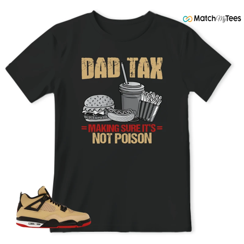 NIKE AIR JORDAN 4 RETRO GS PIZZA SNEAKER Matching Tees t-shirt