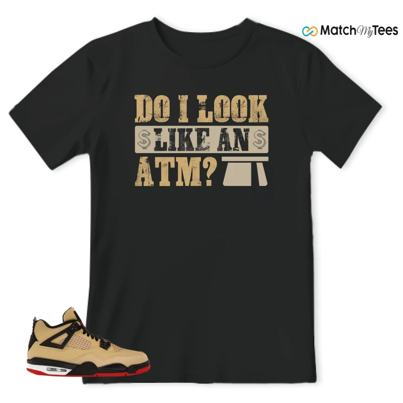 NIKE AIR JORDAN 4 RETRO GS PIZZA SNEAKER Matching Tees t-shirt