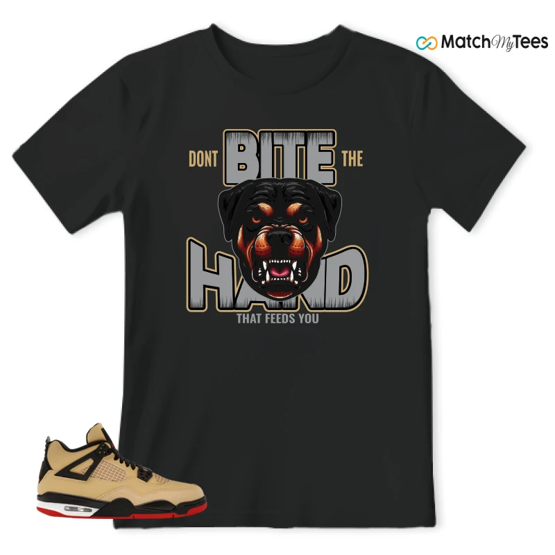 NIKE AIR JORDAN 4 RETRO GS PIZZA SNEAKER Matching Tees t-shirt
