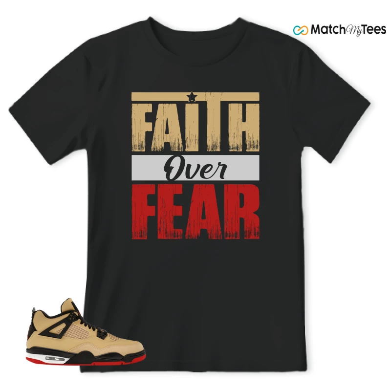 NIKE AIR JORDAN 4 RETRO GS PIZZA SNEAKER Matching Tees t-shirt