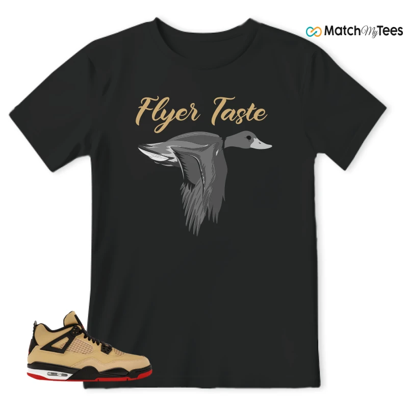 NIKE AIR JORDAN 4 RETRO GS PIZZA SNEAKER Matching Tees t-shirt
