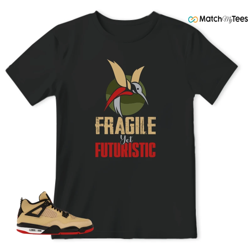 NIKE AIR JORDAN 4 RETRO GS PIZZA SNEAKER Matching Tees t-shirt