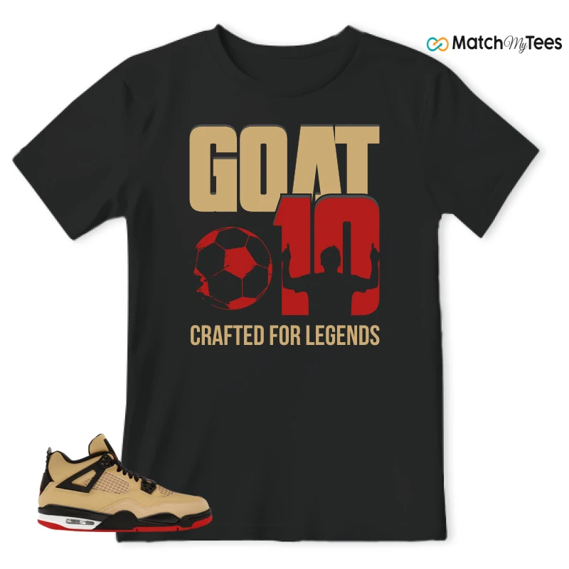 NIKE AIR JORDAN 4 RETRO GS PIZZA SNEAKER Matching Tees t-shirt