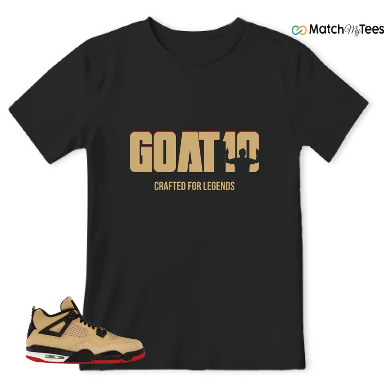 NIKE AIR JORDAN 4 RETRO GS PIZZA SNEAKER Matching Tees t-shirt