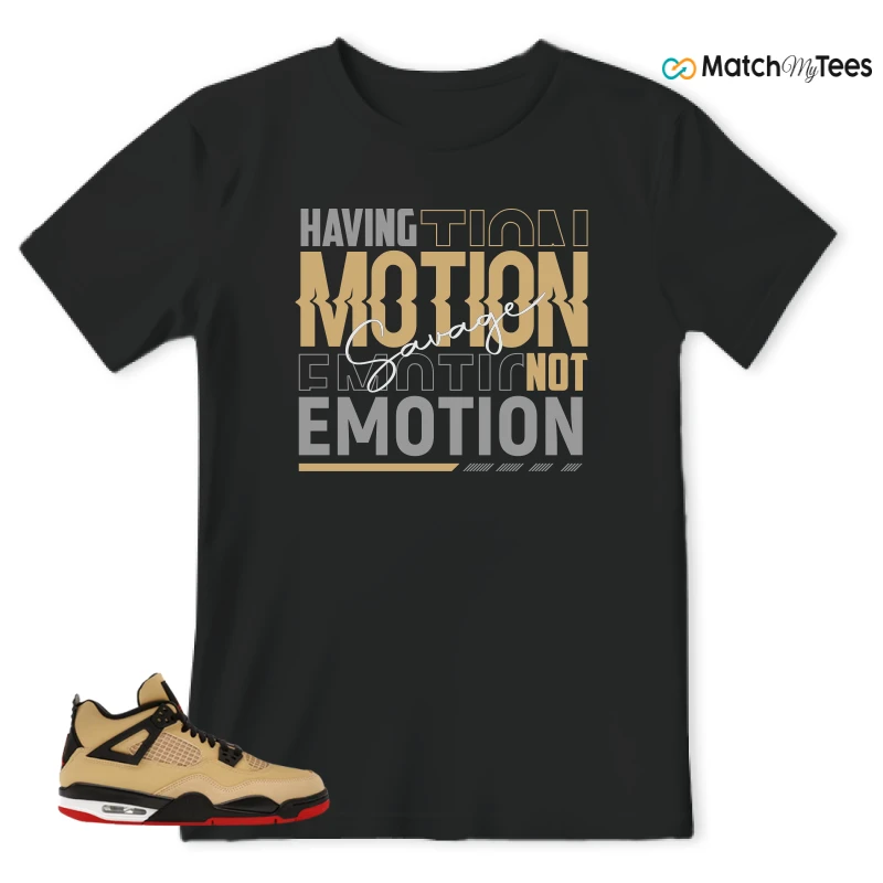 NIKE AIR JORDAN 4 RETRO GS PIZZA SNEAKER Matching Tees t-shirt