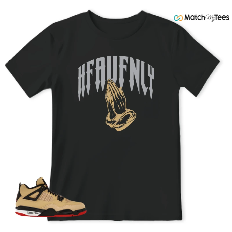 NIKE AIR JORDAN 4 RETRO GS PIZZA SNEAKER Matching Tees t-shirt
