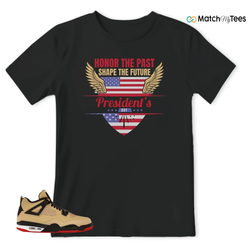 NIKE AIR JORDAN 4 RETRO GS PIZZA SNEAKER Matching Tees t-shirt