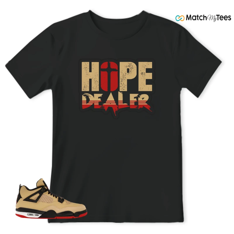 NIKE AIR JORDAN 4 RETRO GS PIZZA SNEAKER Matching Tees t-shirt