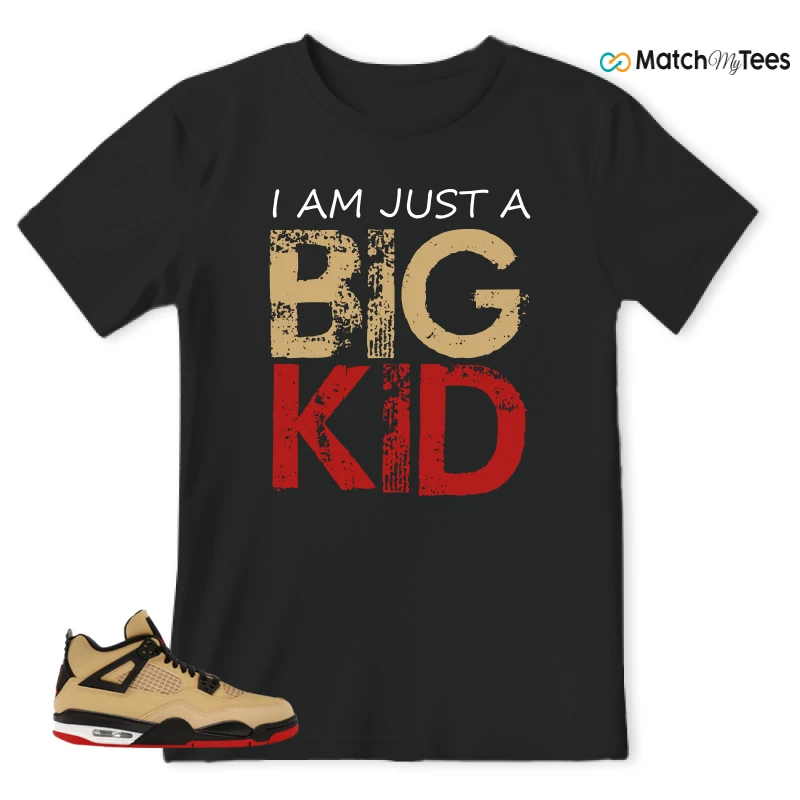 NIKE AIR JORDAN 4 RETRO GS PIZZA SNEAKER Matching Tees t-shirt